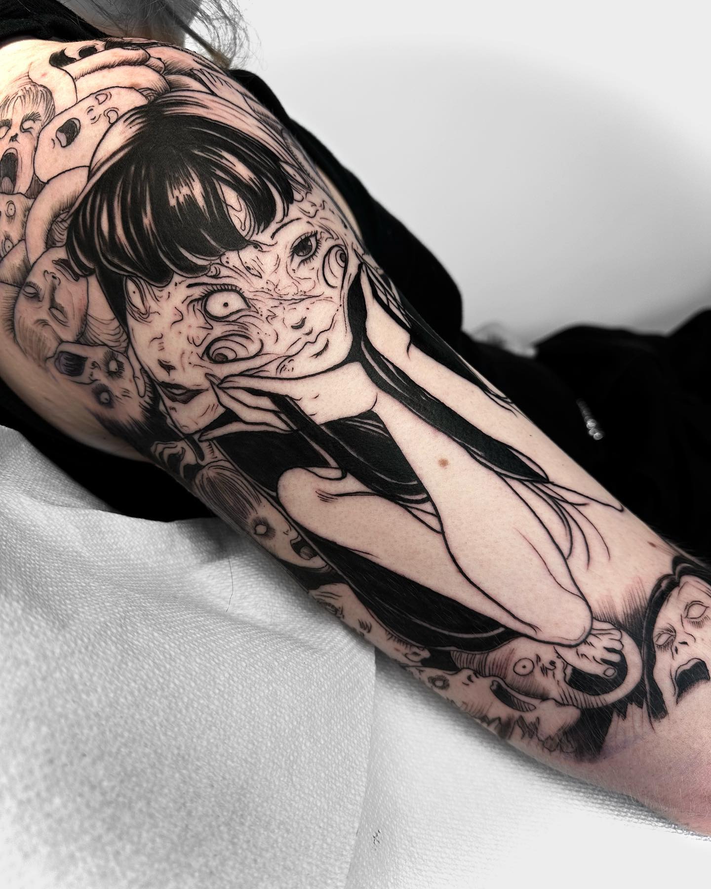 Tattoo portfolio piece by @russell